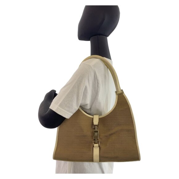 GUCCI Beige Jackie Shoulder Bag - Picture 6 of 10